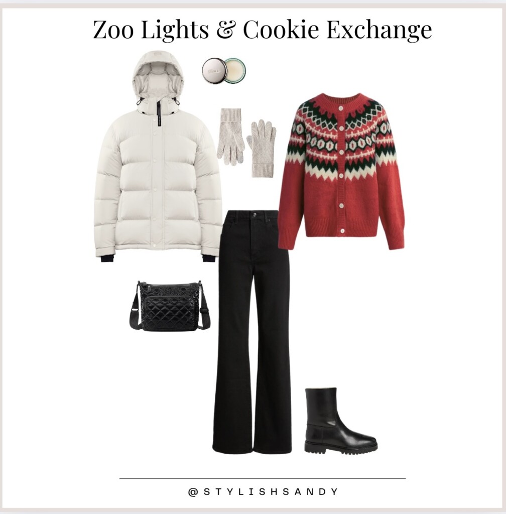 zoo lights holiday outfit